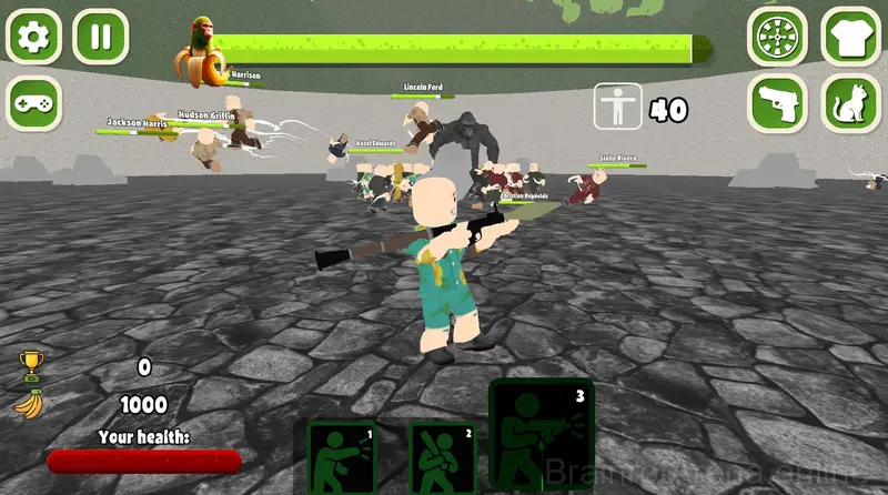 Obby: 100 Humans vs 1 Gorilla gameplay screenshot 3
