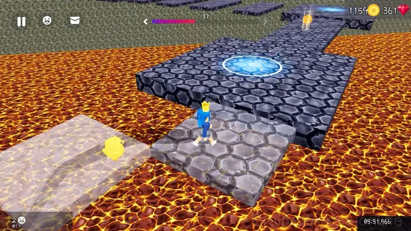 Really Easy Parkour gameplay screenshot 3