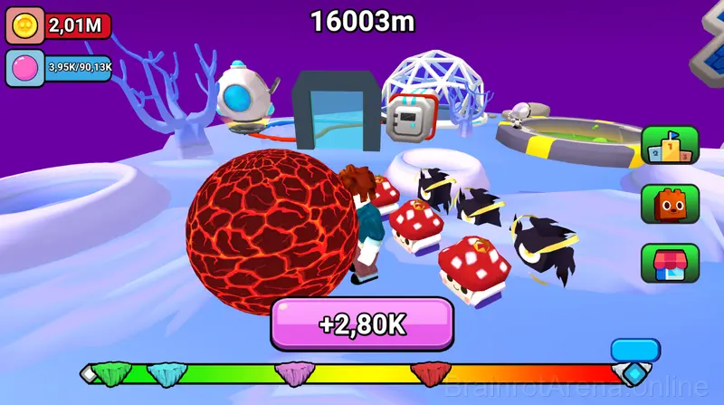 Obby: Bubblegum Simulator gameplay screenshot 2
