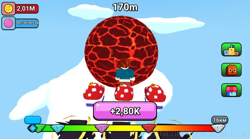 Obby: Bubblegum Simulator gameplay screenshot 3