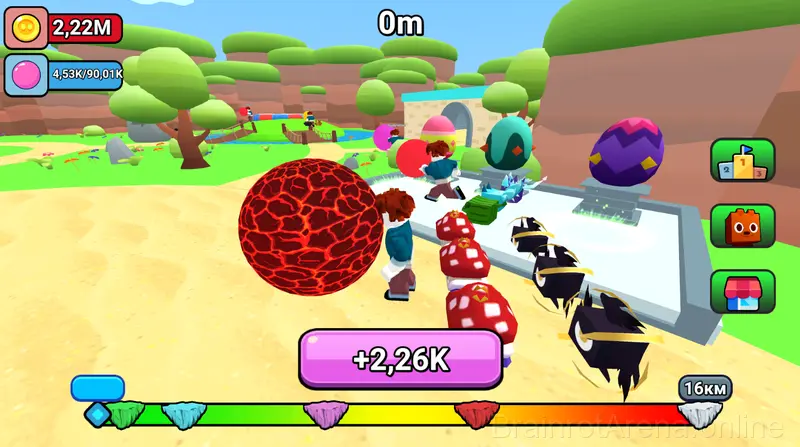 Obby: Bubblegum Simulator gameplay screenshot 5