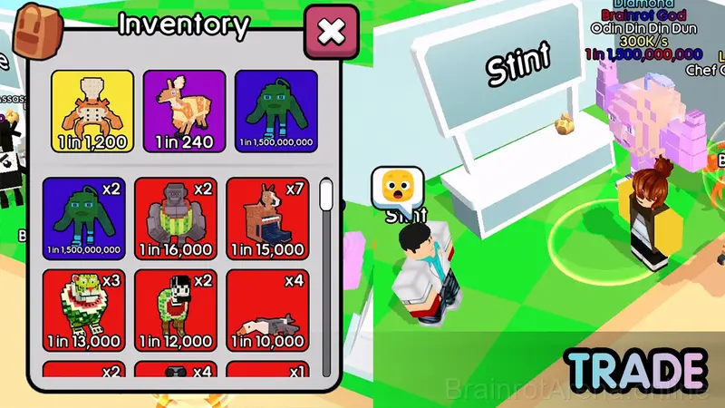 Hatch Brainrot Online gameplay screenshot 3