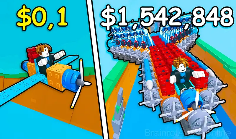 Play Obby Build a Plain