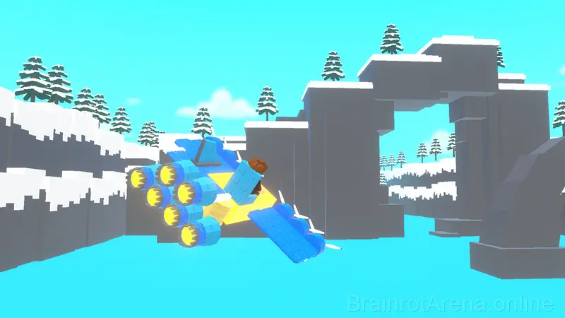 Obby Build a Plain gameplay screenshot 5