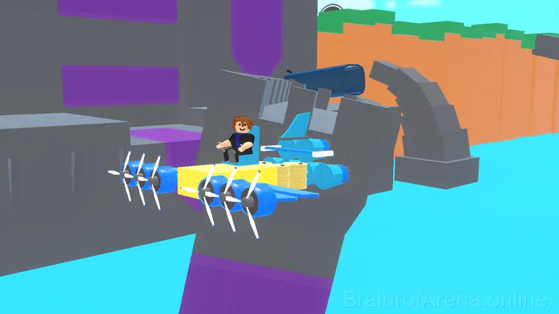Obby Build a Plain gameplay screenshot 6