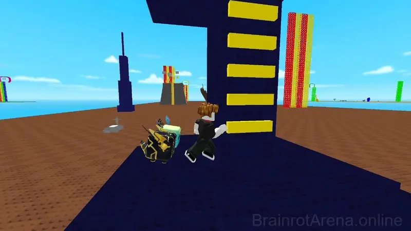 Obby: Tsunami +1 speed gameplay screenshot 2