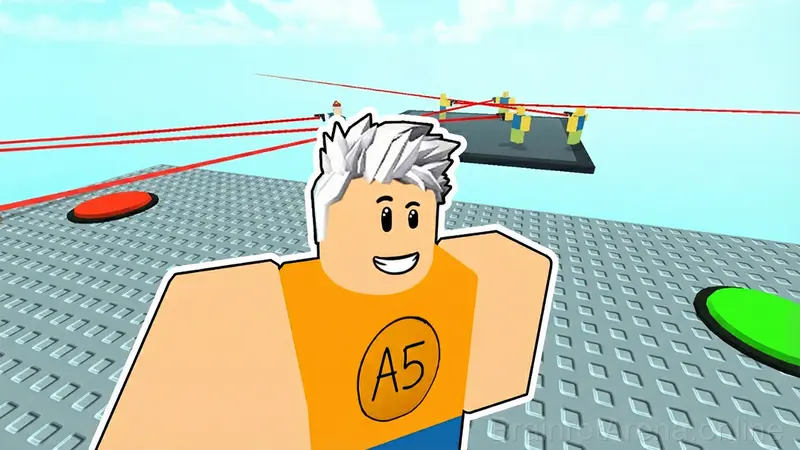 Obby: Blind Shot Online gameplay screenshot 1