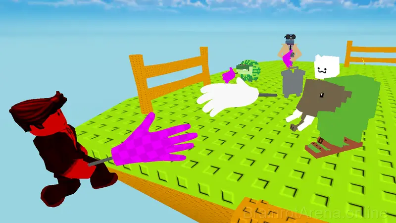 Brainrot Slap War 3D gameplay screenshot 1