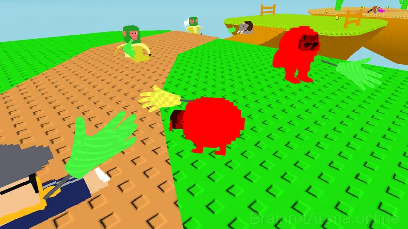 Brainrot Slap War 3D gameplay screenshot 4