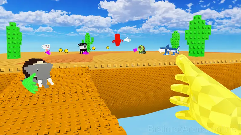 Brainrot Slap War 3D gameplay screenshot 5
